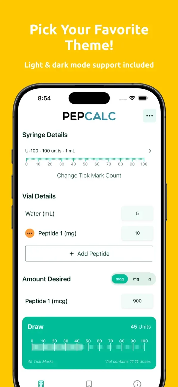 PepCalc: Peptide Calculator screenshot 5