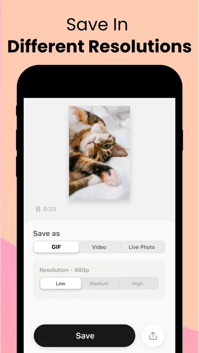 Convert: GIF Maker & Wallpaper screenshot 4