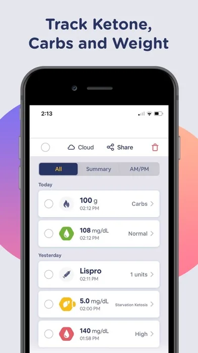 Blood Sugar Monitor Glucobyte screenshot 4