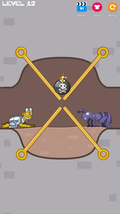 Prison Escape: Pull Pin Puzzle screenshot 1