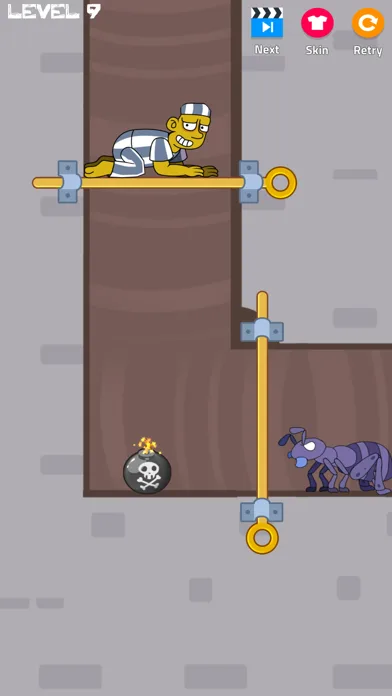 Prison Escape: Pull Pin Puzzle screenshot 3