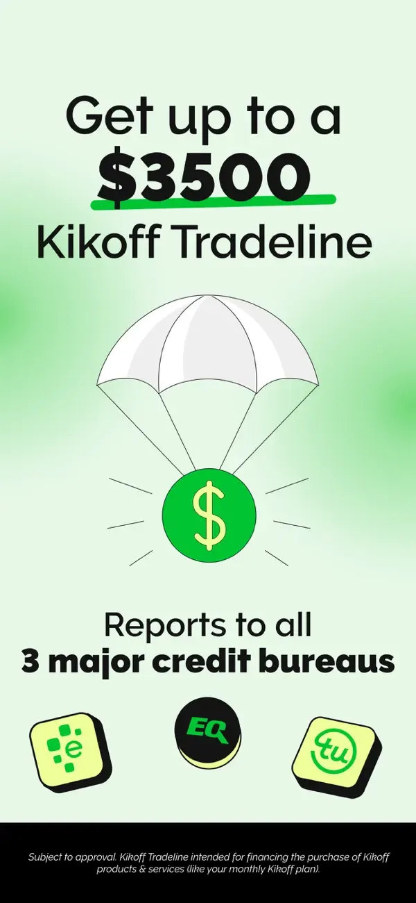 Kikoff – Build Credit Quickly screenshot 2