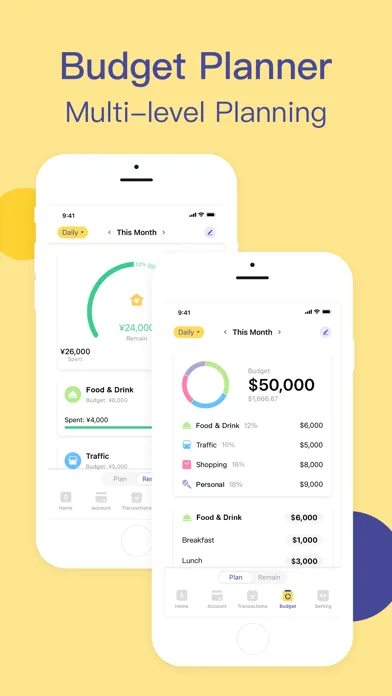 Budget app - spending tracker screenshot 3
