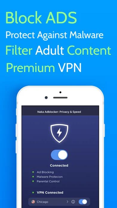 Naka AdBlocker VPN screenshot 1