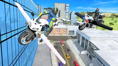 Flying Motorbike Simulator screenshot 1