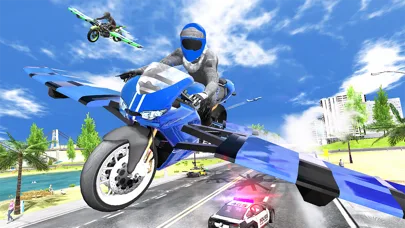 Flying Motorbike Simulator screenshot 3