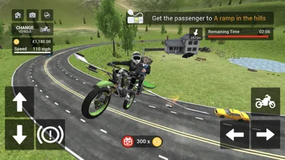 Flying Motorbike Simulator screenshot 5