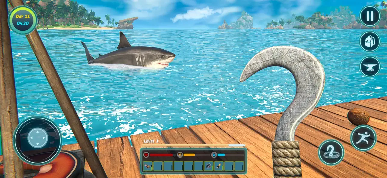 Underwater Shark Survival Hunt screenshot 1