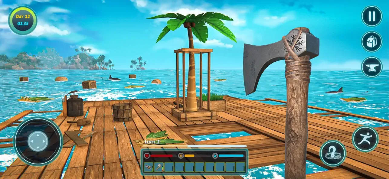 Underwater Shark Survival Hunt screenshot 2