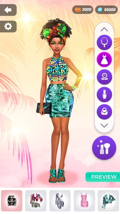 Fashion Show: Dress Up, Makeup screenshot 5