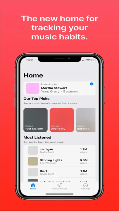 TuneTrack screenshot 1