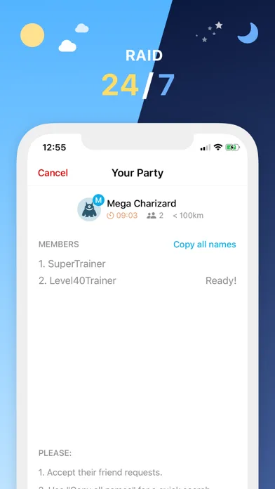 GO Raid Party screenshot 3