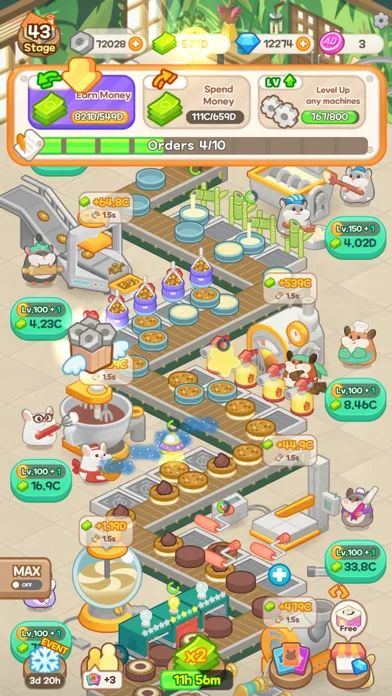Hamster Tycoon : Cake Maker screenshot 2