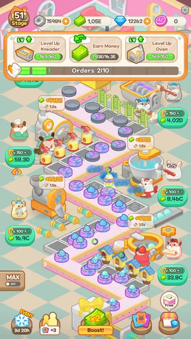 Hamster Tycoon : Cake Maker screenshot 3