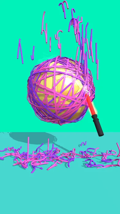 RubberBand Cutting - ASMR screenshot 3