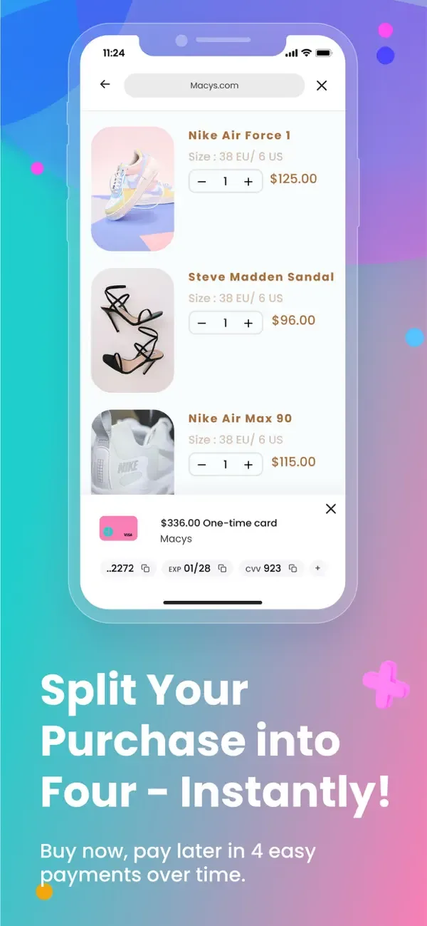 Four | Buy Now, Pay Later screenshot 1