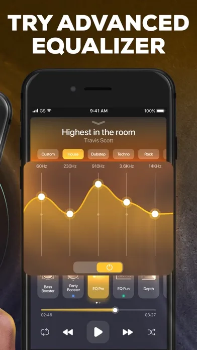Bass Booster & Music Equalizer screenshot 3