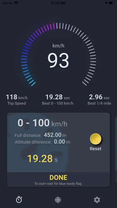 Race Stats: Speedo and G Force screenshot 1