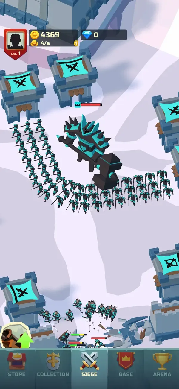 Idle Siege: Army Tycoon Game screenshot 4