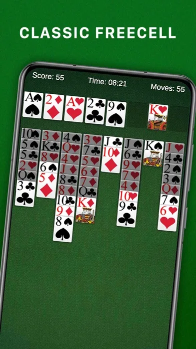 AGED Freecell Solitaire screenshot 1
