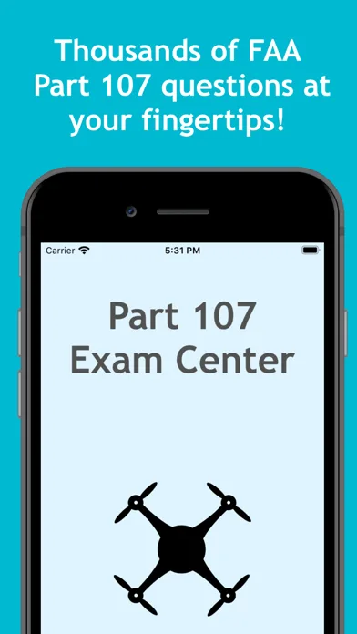 Part 107 Exam Center: FAA prep screenshot 1