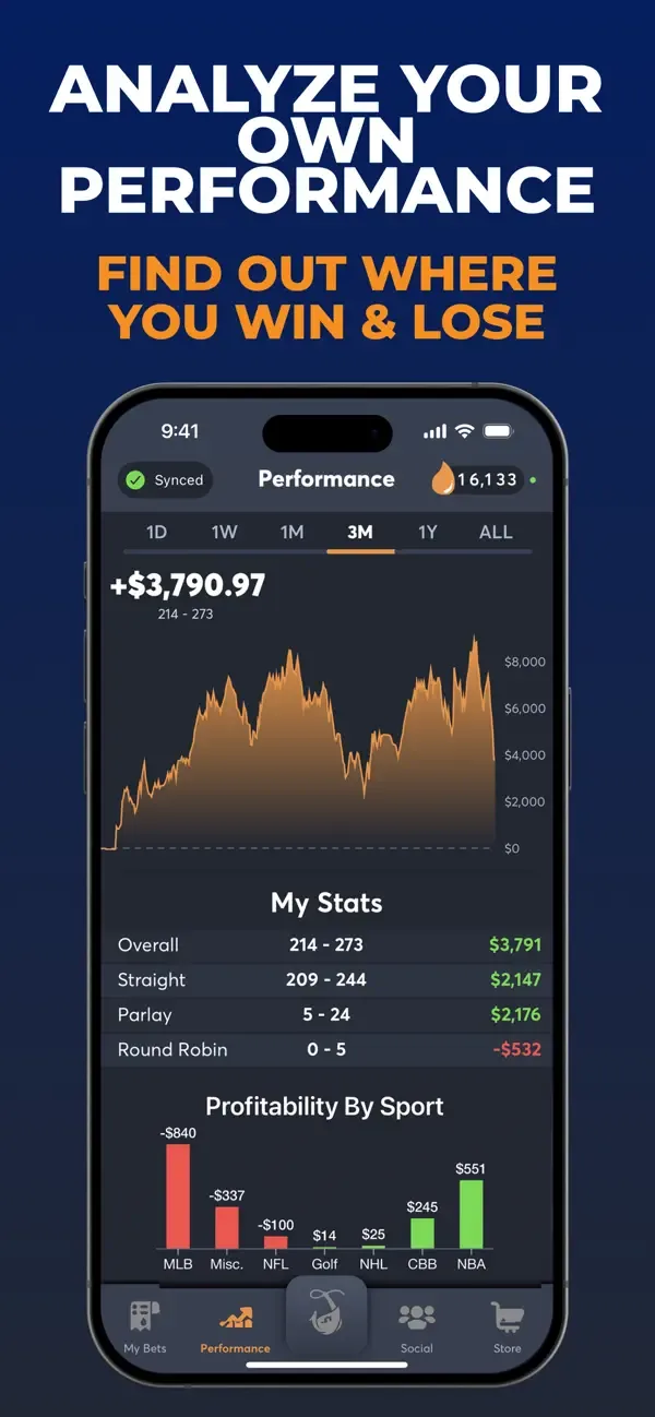 Juice Reel: Bet Tracker & Tips screenshot 3