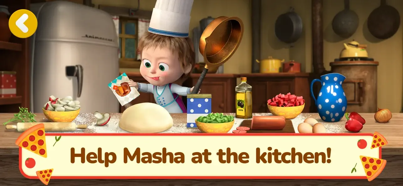 Masha and The Bear: Pizzeria! screenshot 2