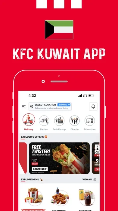 KFC Kuwait - Order food Online screenshot 1
