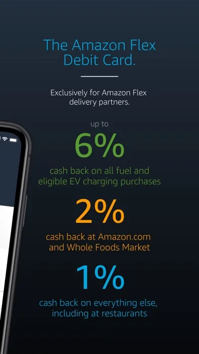 Amazon Flex Debit Card screenshot 2