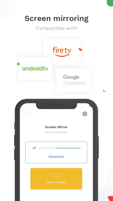 TV Cast Mirror for Chromecast screenshot 1