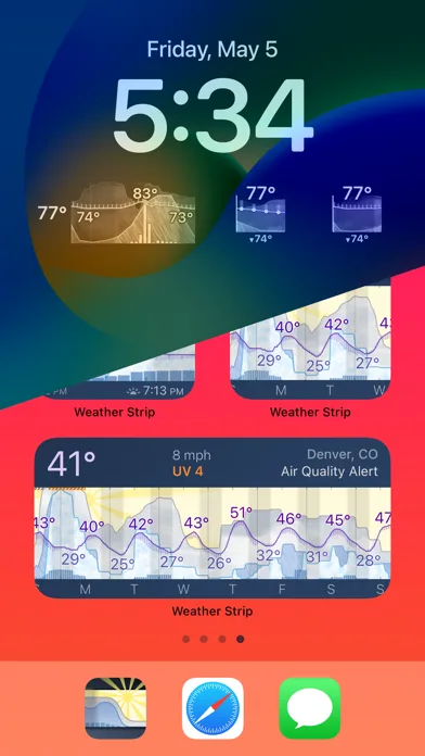 Weather Strip screenshot 3