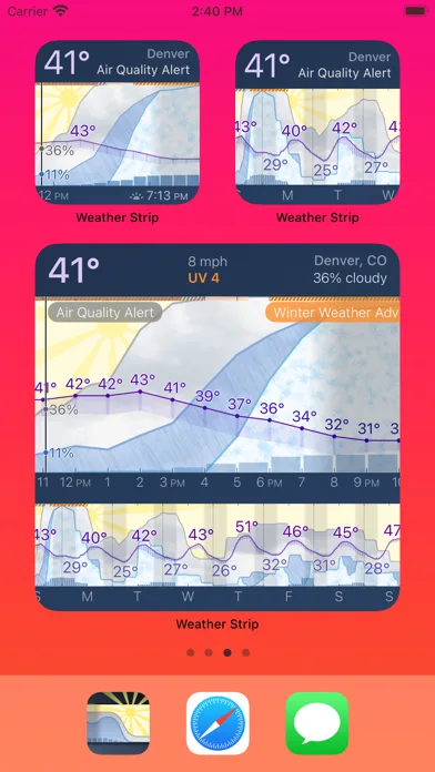Weather Strip screenshot 4