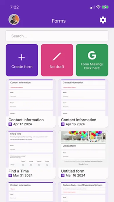 Forms for Google Forms & Quiz screenshot 1