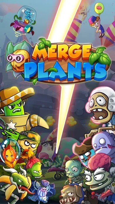 Merge Plants - Monster Defense screenshot 1
