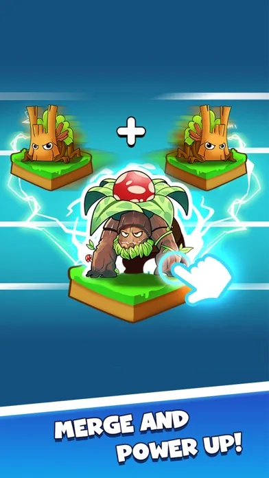 Merge Plants - Monster Defense screenshot 2