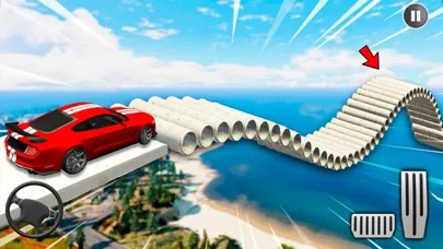Muscle Car Stunts - Car Games screenshot 3