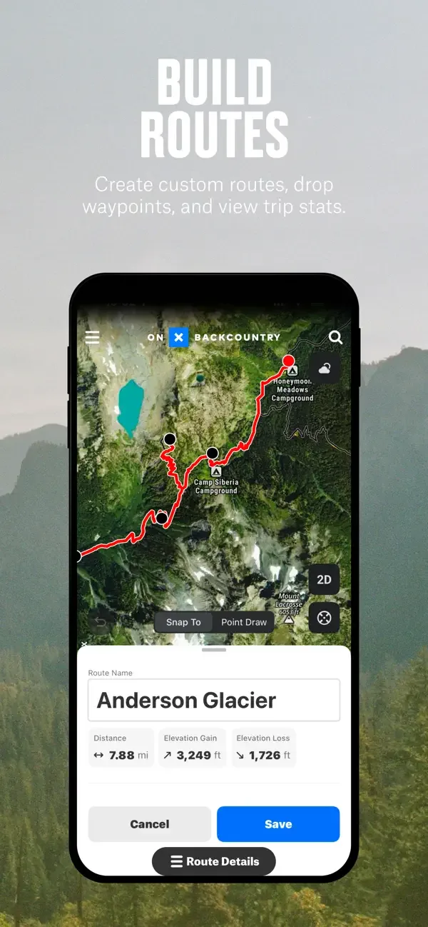onX Backcountry: Trail GPS App screenshot 5