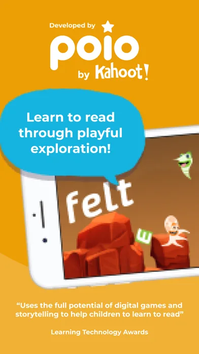 Kahoot! Learn to Read by Poio screenshot 1