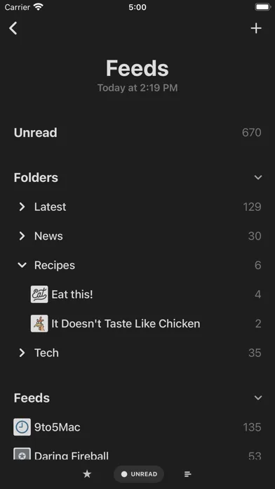Reeder Classic screenshot 5