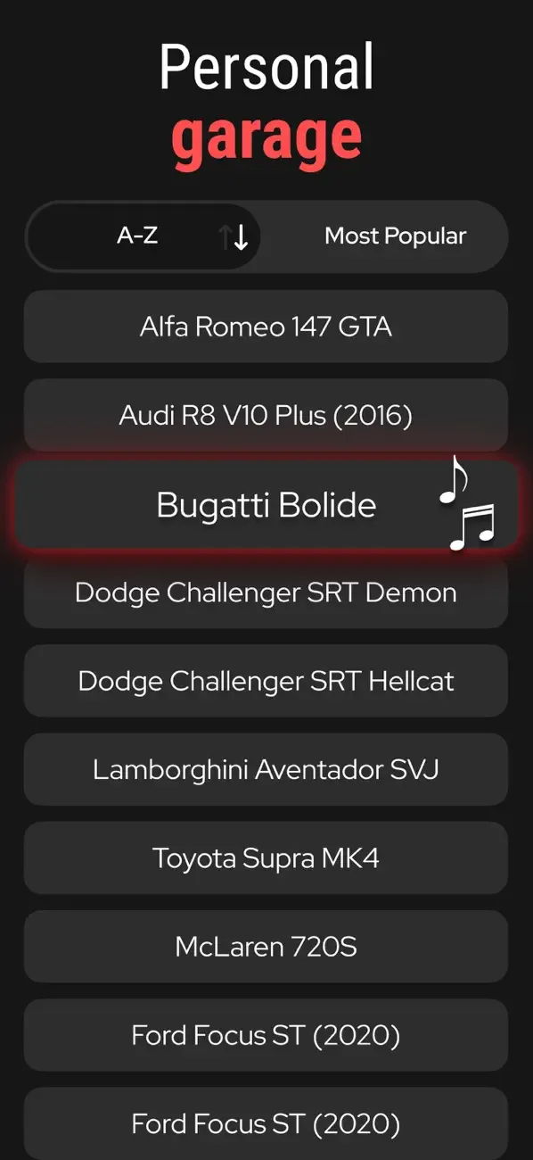 Real Car Sounds & Engine Noise screenshot 5