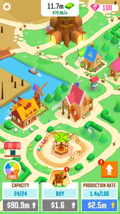 Idle Tree City screenshot 4