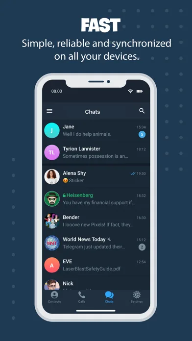 Tele Messenger Chat Secure screenshot 3