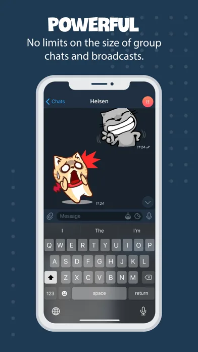 Tele Messenger Chat Secure screenshot 5