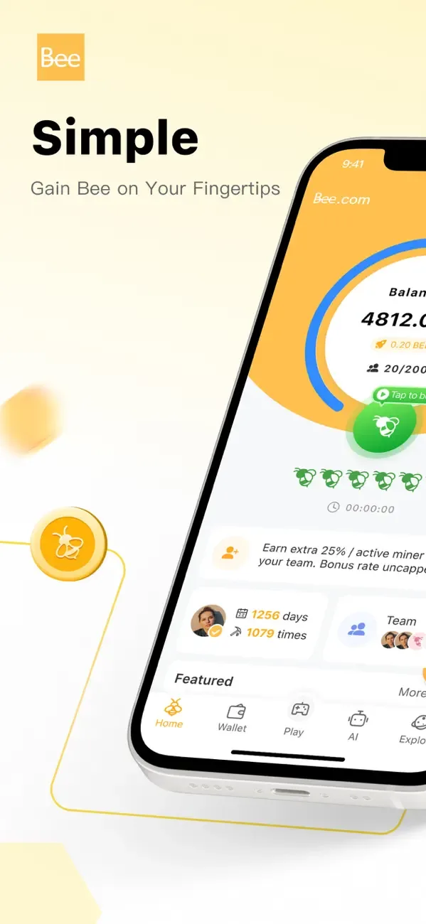 Bee Network:Phone-based Asset screenshot 1