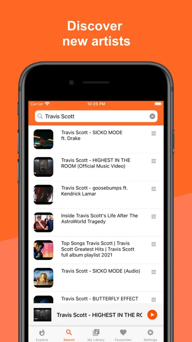 Musicamp: Music Player screenshot 2