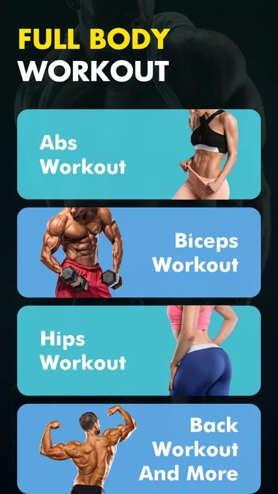 Gym Workout My Fitness Planner screenshot 2