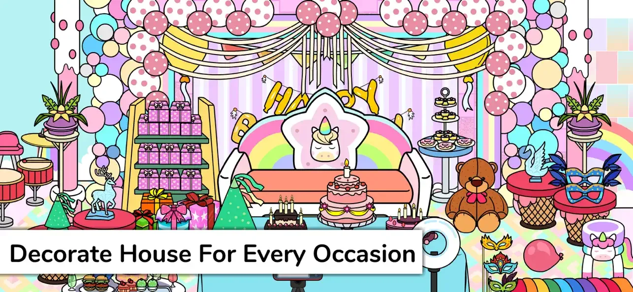 Tizi Home Design Girl Games screenshot 3