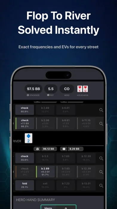 Solver+ Poker : GTO Strategy screenshot 2