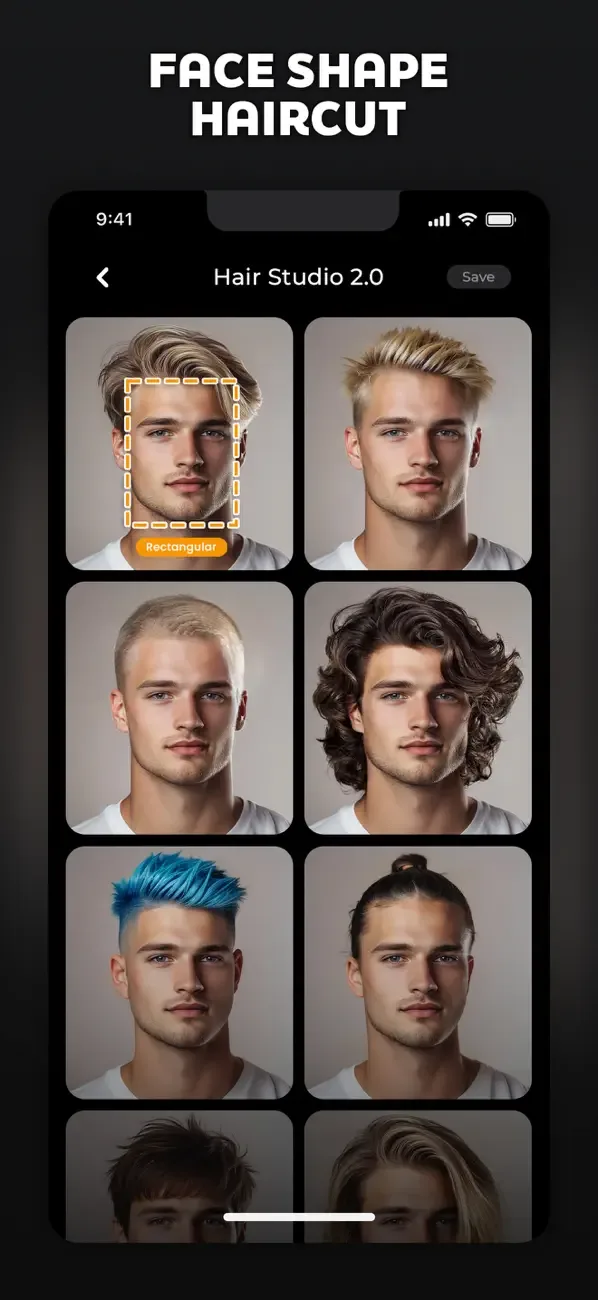 FaceLab: Face Age, Hair Filter screenshot 1