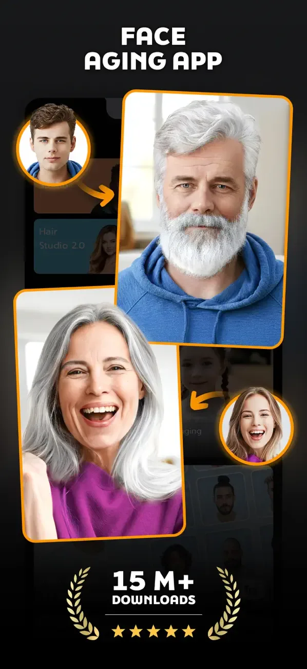 FaceLab: Face Age, Hair Filter screenshot 2
